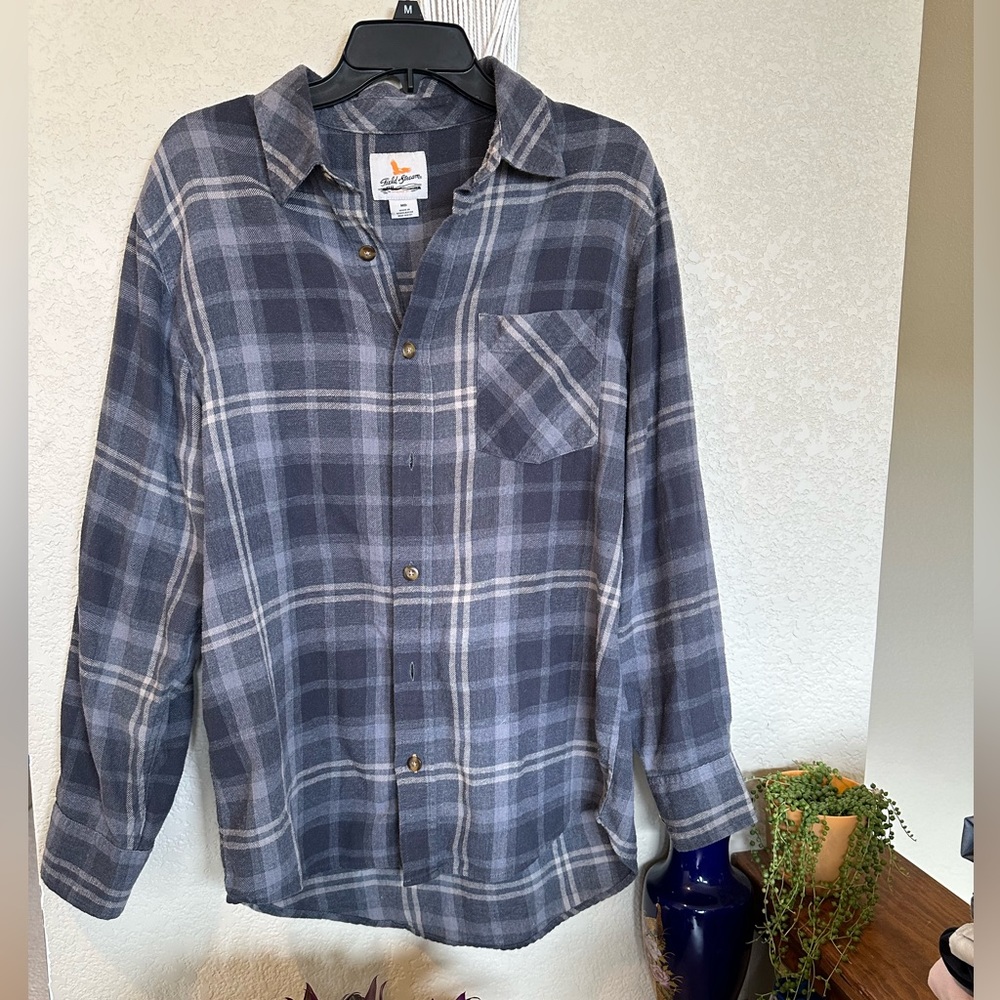 Field & Stream Flannel Shirt - Size M